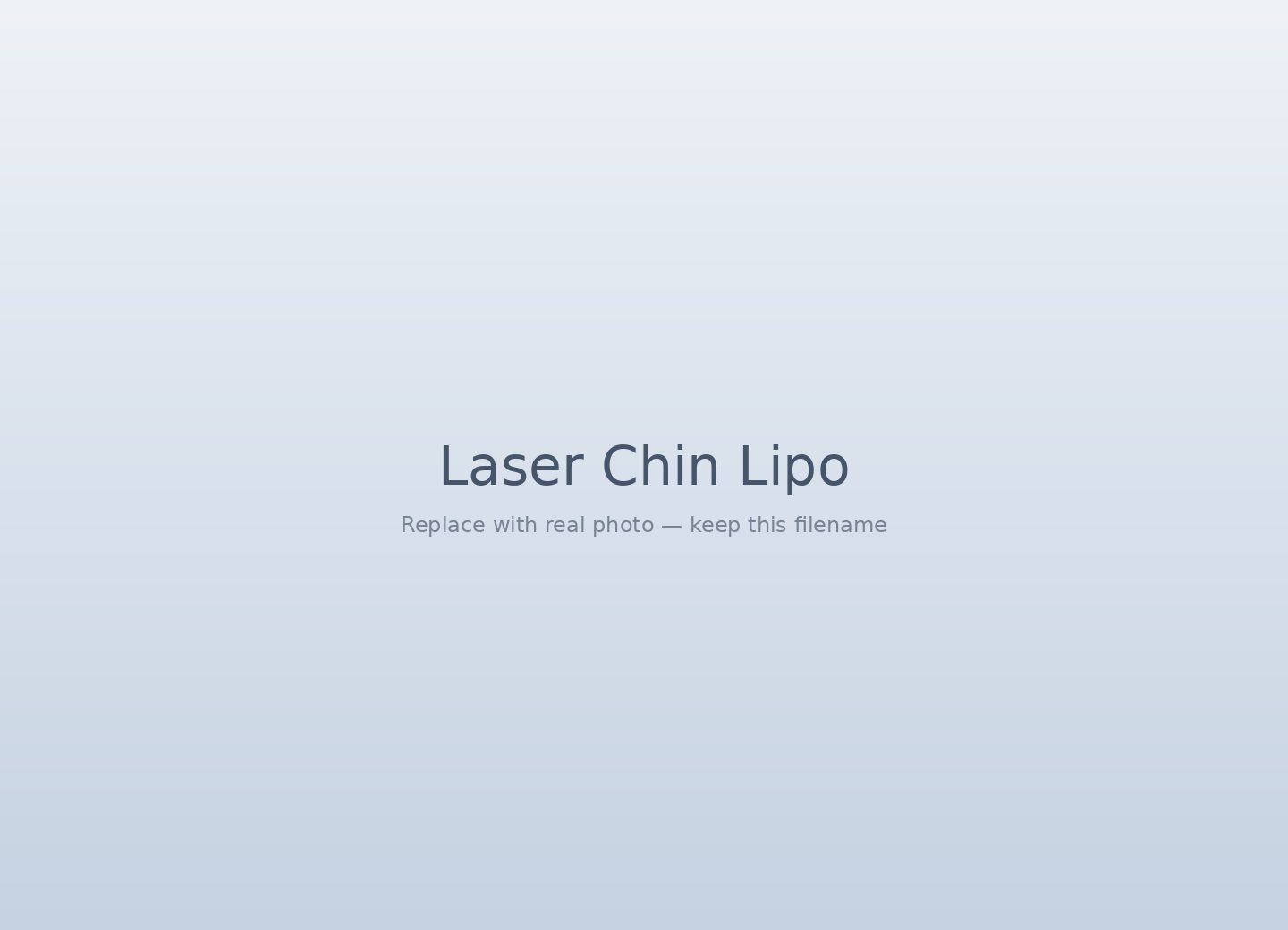 Laser chin lipo procedure by Dr. Daniel Gallaga in Tijuana